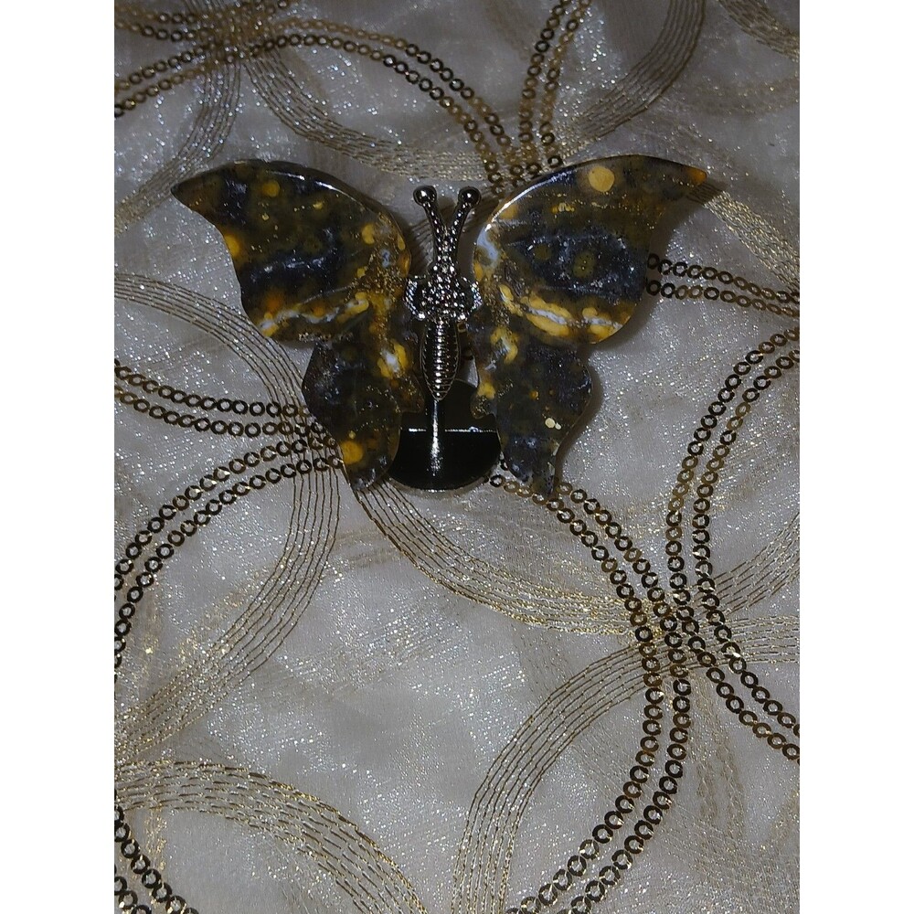 Maligano Jasper Crystal Butterfly
